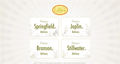 Desktop Screenshot of lillysfloral.net